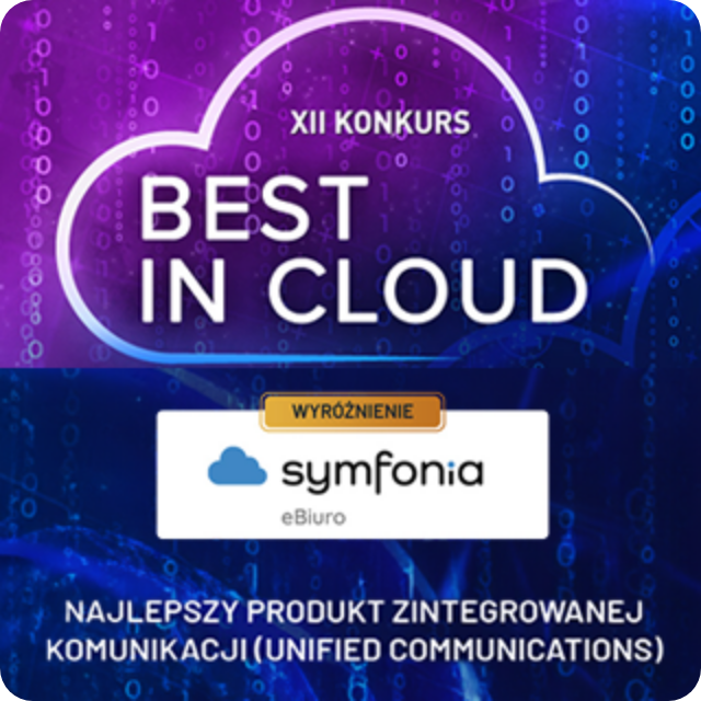 Symfonia eBiuro otrzymała wyróżnienie Best in Cloud
